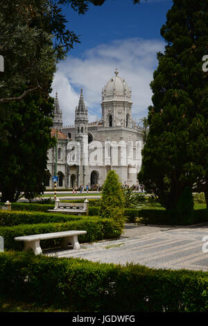 Il Museo Archeologico Nazionale di Lisbona, Portogallo. Facciata anteriore Foto Stock