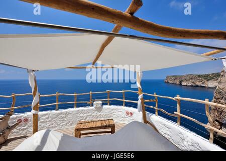 Cova d'en Xoroi Minorca isole Baleari Spagna Foto Stock