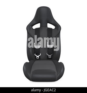 Sport sedile auto isolato Foto Stock