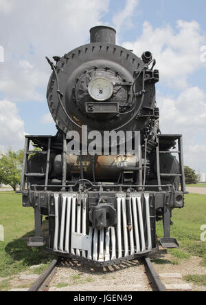 Kinsley kansas, punto centrale tra le coste degli Stati Uniti Foto Stock