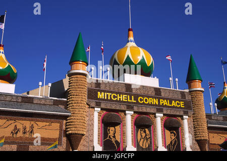 Corn Palace, Mitchell, Dakota del Sud Foto Stock