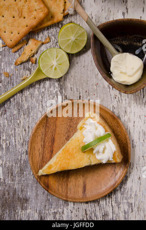 Frutti misti e waffle gelato. Foto Stock