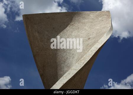 Johanniskirche in Magdeburg. Foto Stock