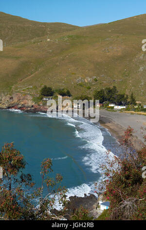 Taylors Errore, vicino Sumner, Christchurch, Canterbury, Isola del Sud, Nuova Zelanda Foto Stock