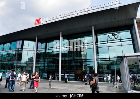 Münster stazione ferroviaria, Germania Foto Stock