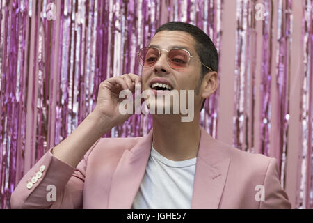 Eduardo Casanova frequentando la presentazione di "Pieles' (skin) a Madrid, Spagna. Dotato di: Eduardo Casanova dove: Madrid La Comunità di Madrid, Spagna Quando: 06 giu 2017 Credit: Oscar Gonzalez/WENN.com Foto Stock