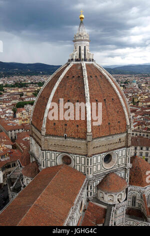 Cupola del Duomo di Firenze Foto Stock