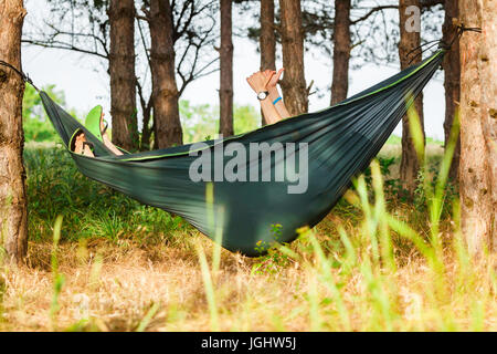 Amaca in Forrest Foto Stock