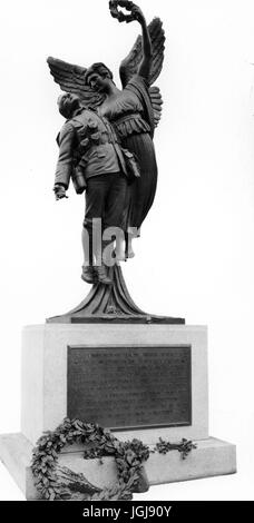 Canada in WWI - veterani del monumento Foto Stock