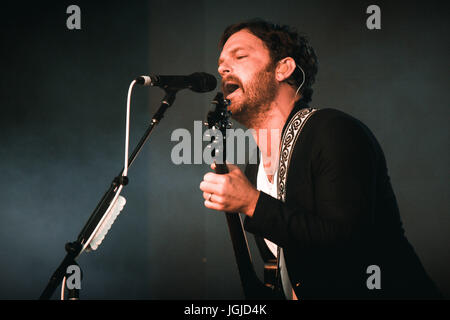 Kings of Leon effettuando in corrispondenza della Barclaycard British Summertime in Hyde Park, Londra - 6 luglio 2017 BANG MEDIA INTERNATIONAL famose foto 28 HOLMES RO Foto Stock