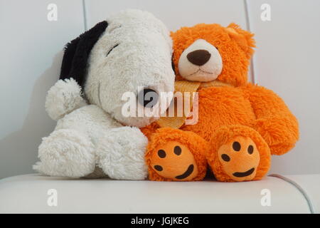 Amici per sempre Foto Stock
