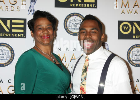 Pasadena, CA, Stati Uniti d'America. 4 febbraio, 2016. LOS ANGELES - Feb 4: Principali, madre al Non-Televised 47TH NAACP Image Awards a Pasadena Conference Center il 4 febbraio 2016 a Pasadena, CA Credito: Kay Blake/ZUMA filo/Alamy Live News Foto Stock