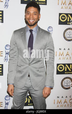 Pasadena, CA, Stati Uniti d'America. 4 febbraio, 2016. LOS ANGELES - Feb 4: Jussie Smollett al Non-Televised 47TH NAACP Image Awards a Pasadena Conference Center il 4 febbraio 2016 a Pasadena, CA Credito: Kay Blake/ZUMA filo/Alamy Live News Foto Stock