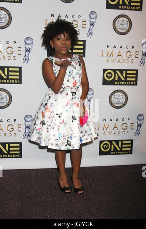 Pasadena, CA, Stati Uniti d'America. 4 febbraio, 2016. LOS ANGELES - Feb 4: Trinitee Stokes al Non-Televised 47TH NAACP Image Awards a Pasadena Conference Center il 4 febbraio 2016 a Pasadena, CA Credito: Kay Blake/ZUMA filo/Alamy Live News Foto Stock