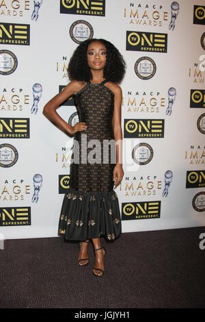 Pasadena, CA, Stati Uniti d'America. 4 febbraio, 2016. LOS ANGELES - Feb 4: Skai Jackson al Non-Televised 47TH NAACP Image Awards a Pasadena Conference Center il 4 febbraio 2016 a Pasadena, CA Credito: Kay Blake/ZUMA filo/Alamy Live News Foto Stock