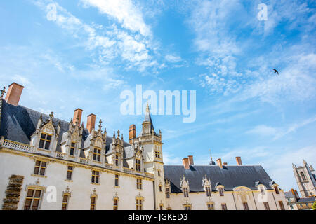 La città di Nantes in Francia Foto Stock