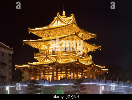La torre di Guilin è situato nel cuore del centro della città di Guilin. Provincia di Guangxi della Cina Foto Stock