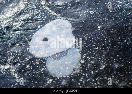 Frozen Bubble aria sul fiume Foto Stock