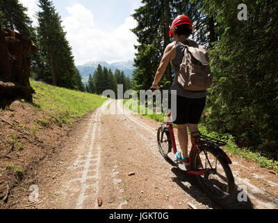 Swiss Mountain Vistas vicino Gamplüt e Wildhauser Schafberg Foto Stock