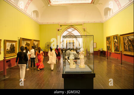 L'immagine della Gallery di Chatrapati Shivaji Maharaj Vastu Sangrahalaya. Il Principe di Galles Museo dell India occidentale. Mumbai. India. Foto Stock