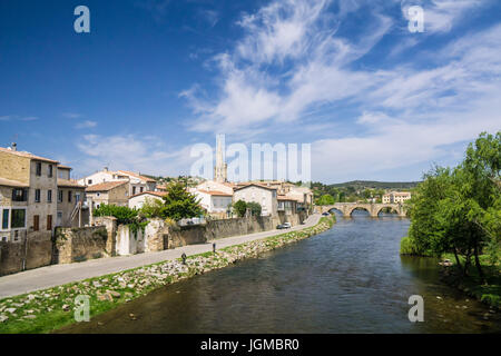 Limoux nel SW FRANCIA Foto Stock