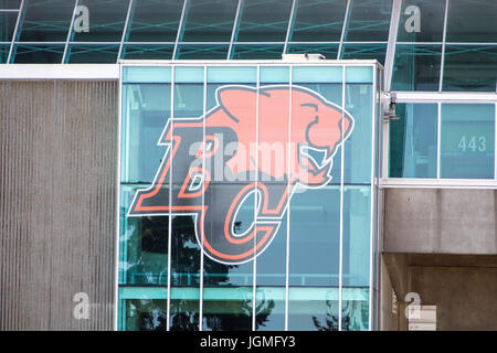BC Lions Football, BC Place, Vancouver Canada Foto Stock
