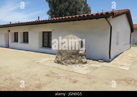 Egan storica Casa Adobe, San Juan Capistrano, CA Foto Stock