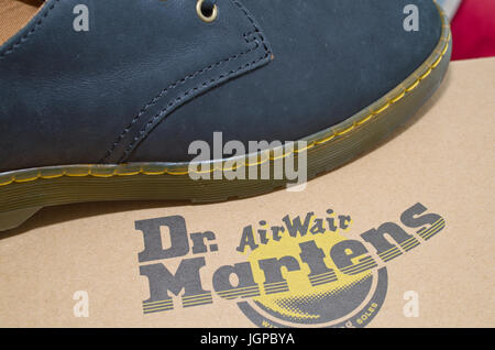 Nuovo Dr Martins Martin scarpe scarpa UK Foto Stock