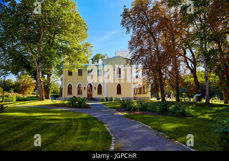 Edificio nel parco Keila-Joa, Harjumaa, Estonia Foto Stock