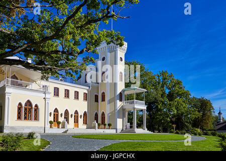 Edificio nel parco Keila-Joa, Harjumaa, Estonia Foto Stock