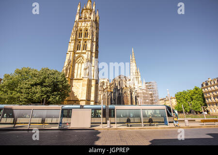 La città di Bordeaux in Francia Foto Stock