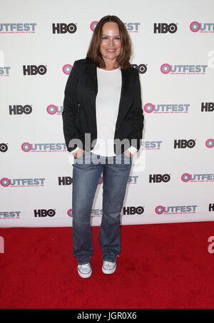 West Hollywood, Stati Uniti d'America. 9 lug 2017. Crystal Chappell, a Outfest 2017 un milione di Felice Nows all armonia, oro, la California il 9 luglio 2017. Credito: MediaPunch Inc/Alamy Live News Foto Stock