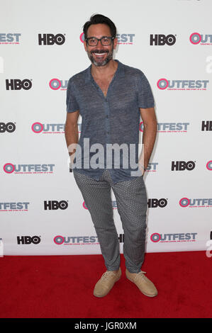 West Hollywood, Stati Uniti d'America. 9 lug 2017. Gregory Zarian, a Outfest 2017 un milione di Felice Nows all armonia, oro, la California il 9 luglio 2017. Credito: MediaPunch Inc/Alamy Live News Foto Stock