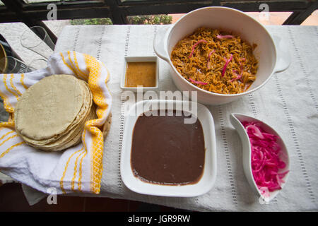 Cochinita Pibil piatto dal Yucatan Messico Foto Stock