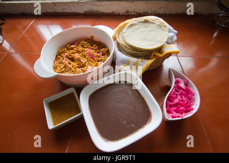 Cochinita Pibil piatto dal Yucatan Messico Foto Stock