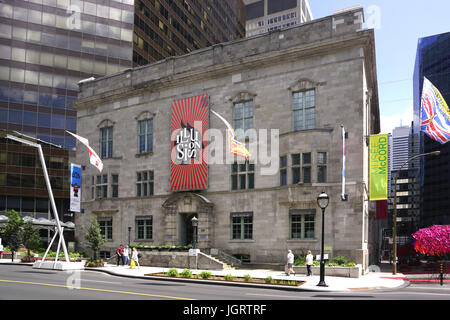 Montreal, Canada, 9 luglio,2017.La McCord Museum sulla Sherbrooke Street a Montreal.Credit:Mario Beauregard/Alamy Live News Foto Stock