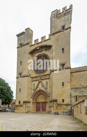 Cathédrale de Béziers, Francia. Foto Stock