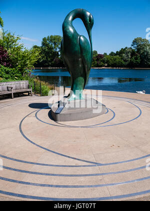 Isis scultura, Hyde Park, Londra, Inghilterra Foto Stock