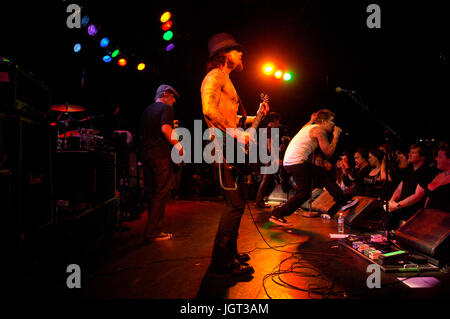 Camp Freddy che esegue Roxy West Hollywood. Foto Stock