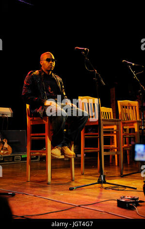 Nas bmi 'come ho scritto quella canzone ' pannello di casa tramonto blues West Hollywood. Foto Stock