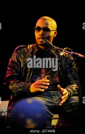 Nas bmi 'come ho scritto quella canzone ' pannello di casa tramonto blues West Hollywood. Foto Stock