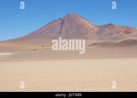 Deserto di di vi, riserve nazionali di fauna Andina Eduardo Abaroa, deserto di Lipez, dipartimento di Potosi, Sud Lipez Provincia, La Paz, Bolívia Foto Stock