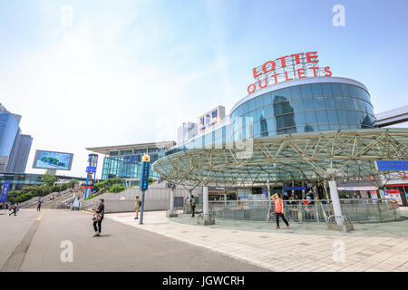 Jun 20, 2017 Stazione di Seoul - la più importante stazione ferroviaria in Corea del Sud Foto Stock