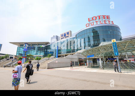 Jun 20, 2017 Stazione di Seoul - la più importante stazione ferroviaria in Corea del Sud Foto Stock