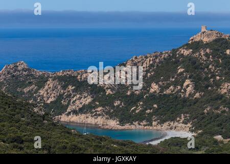 Illustrazione Corse du Sud (2A),Francia // illustrazione della Corsica meridionale (2A),Francia // illustrazione della Corsica meridionale (2A),Francia Foto Stock