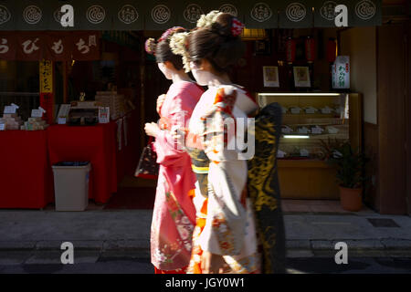 Kyoto in autunno Foto Stock