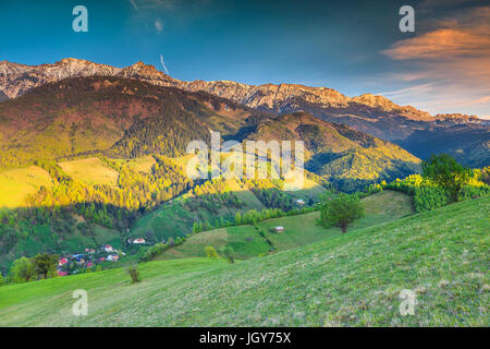 Incredibile deserto in estate, crusca, Transilvania, Romania, Europa Foto Stock