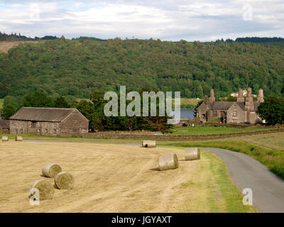 Coniston hall, Coniston Water, nel distretto del lago, cumbria, Regno Unito Foto Stock