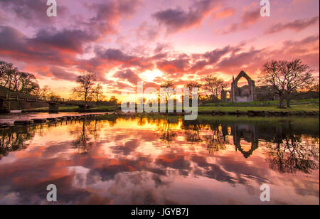 Abbazia di Bolton Foto Stock