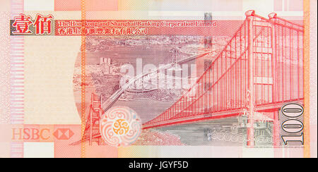 Un centinaio di dollari di Hong kong Foto Stock